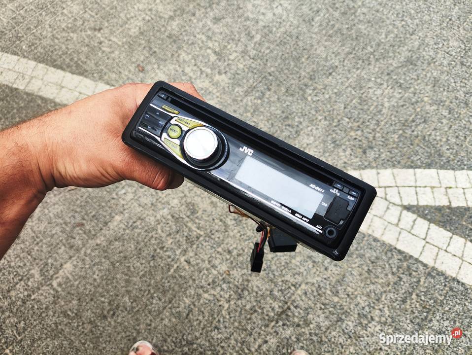 Radio samochodowe 1DIN JVC KDR411 CDMP3AUXUSB Niegowonice