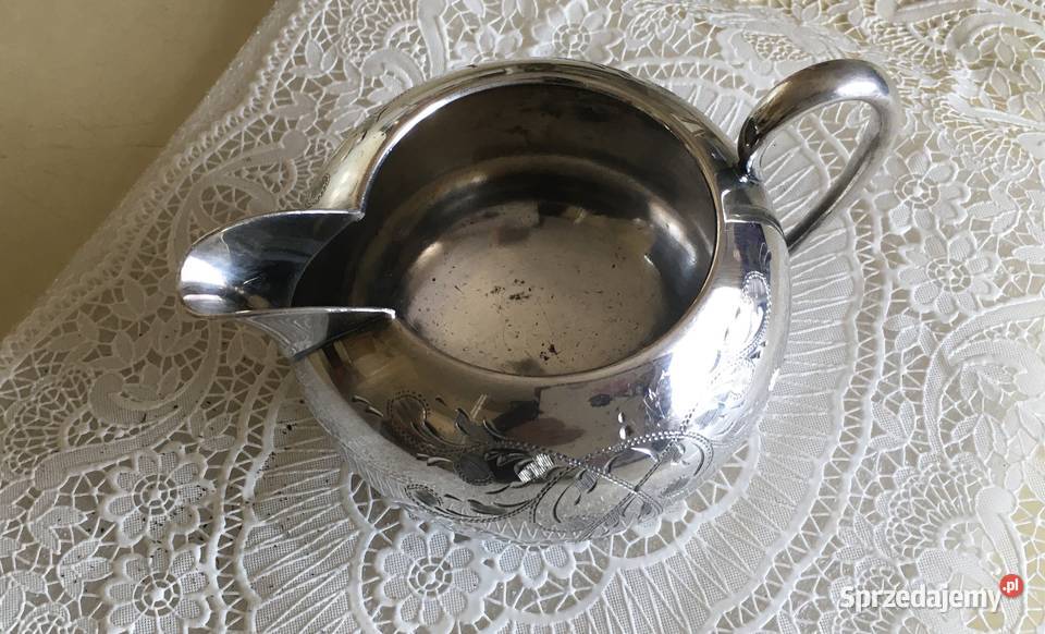 Posrebrzany komplet do kawy 19001940 sprzedam