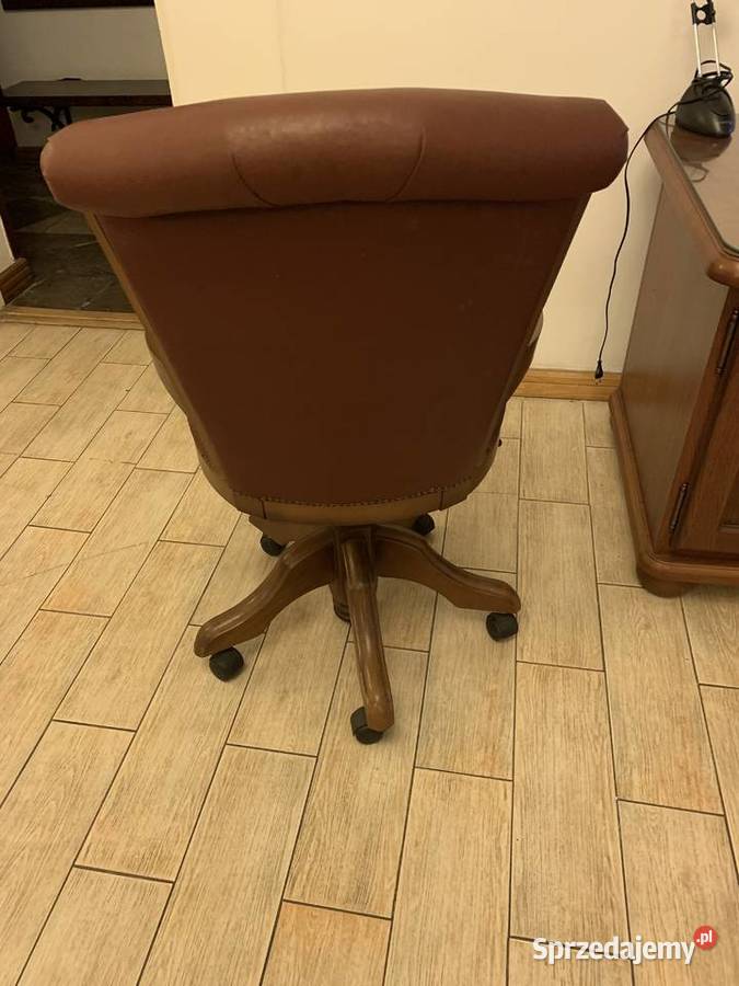 Fotel skórzany