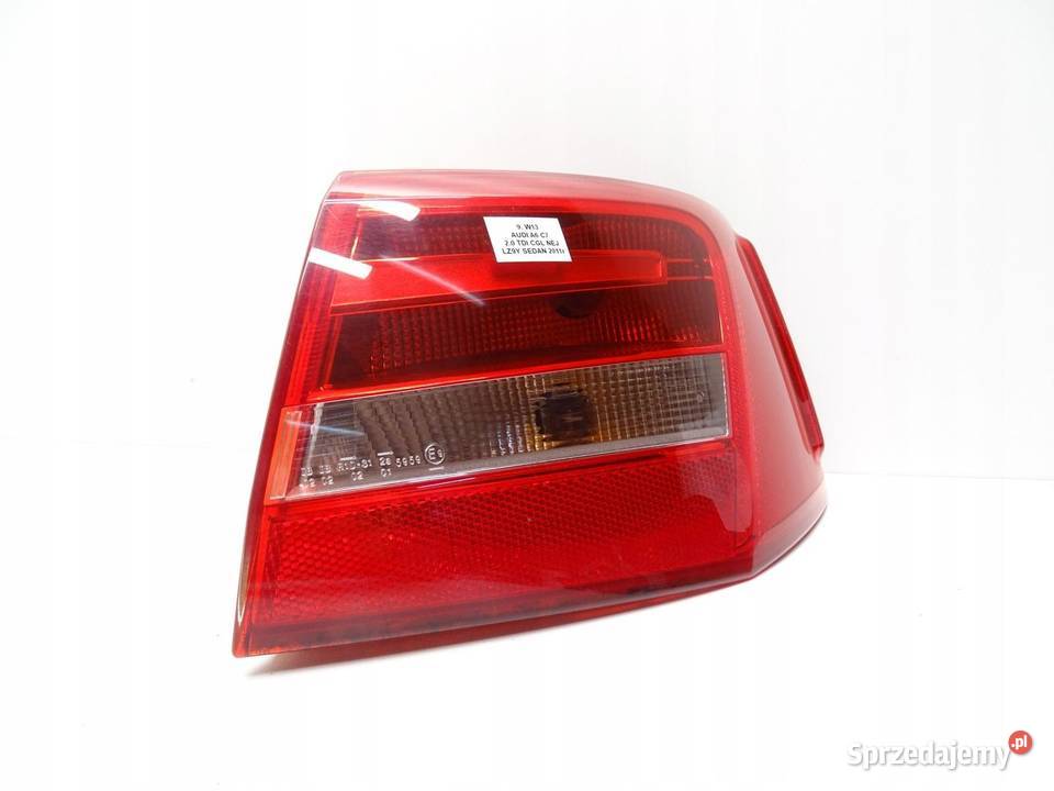 LAMPA PRAWA PRAWY TYŁ TYLNA AUDI W BŁOTNIK A6 C7 osobowe