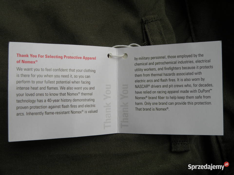 Kombinezon pilota USAF CWU27 40S Wrocław