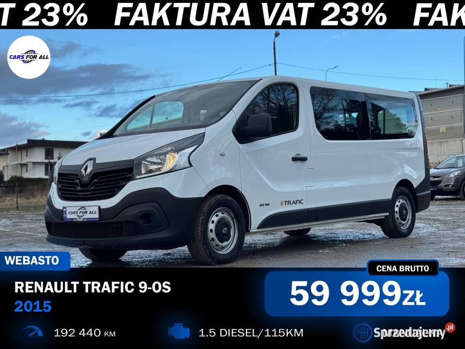 Renault Trafic L1H1 Komfort Rzeszów