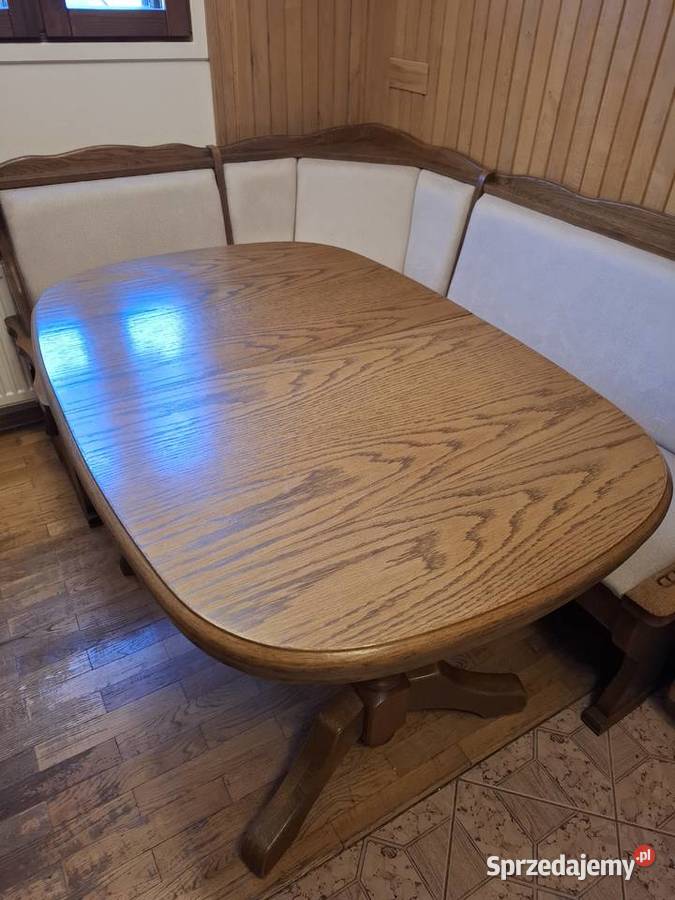 Stół dębowy rozkładany 80x120 Warszawa