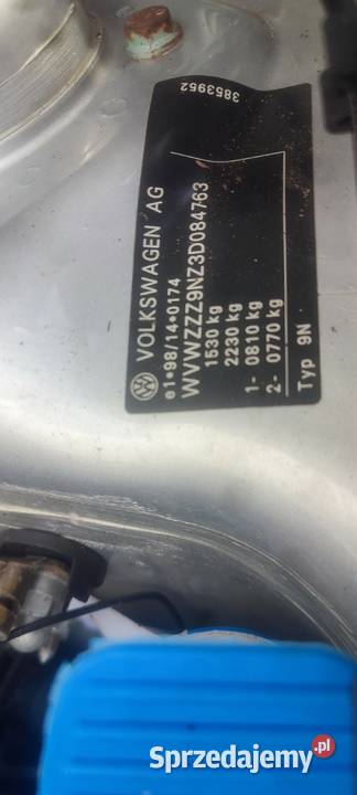 Volkswagen Polo 12 benzyna pomorskie Otomin