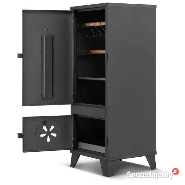 DUŻA XXL METALOWA Wędzarnia z grillem i rusztem Trzebunia