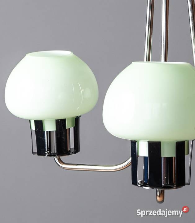 Żyrandol lata 60 Look PopArt MidCentury PRL Dąbrowa Górnicza