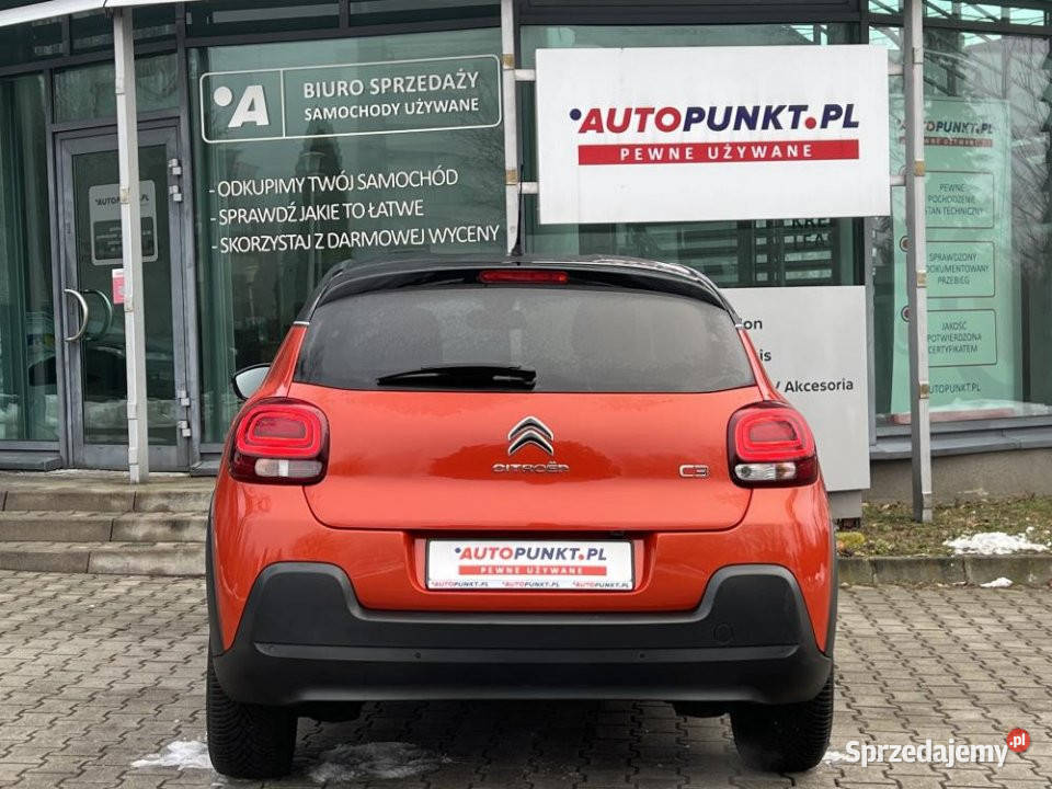 Citroen C3 2018r Salon IWŁ ASO Kamera Cofania benzyna C3