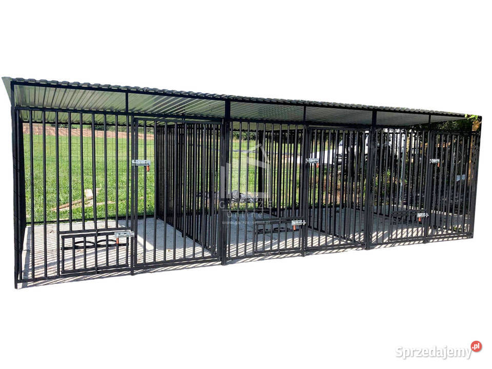 Kojec Psa 3w1 6x2m Klatka XXL 3 stanowiska ID572