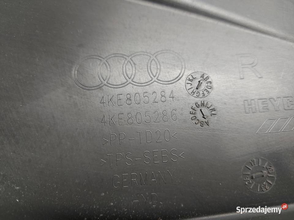 Audi Q8 ETRON SUV 4KE osłona nakładka na pas dolnośląskie