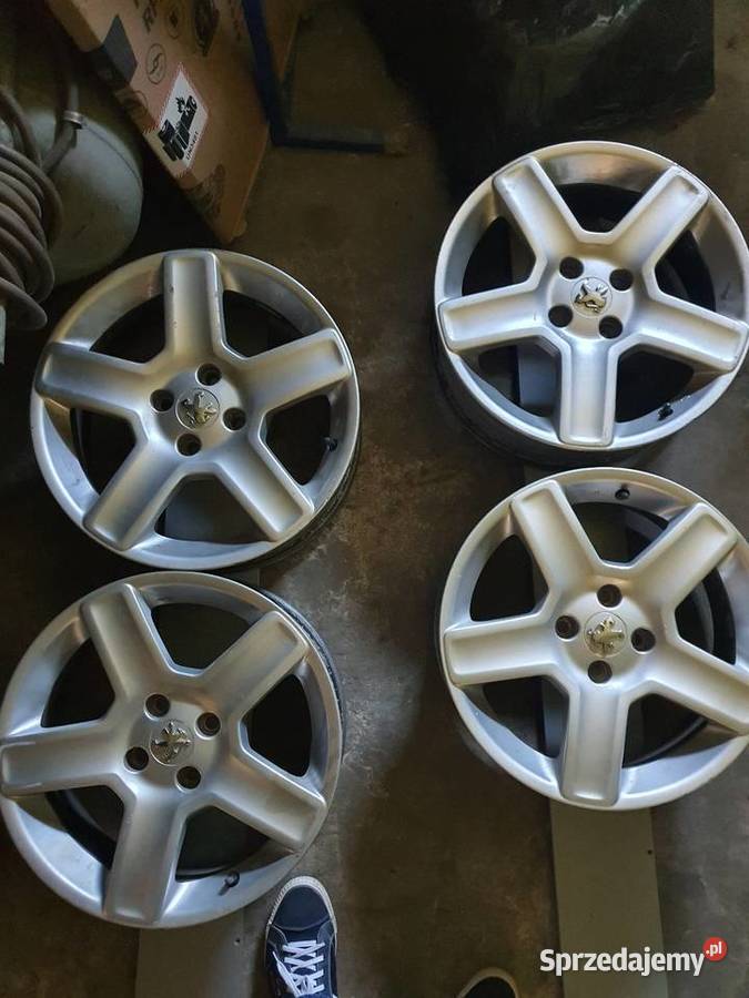 Felga 17 Alu peugeot Samochodowe łódzkie Łask
