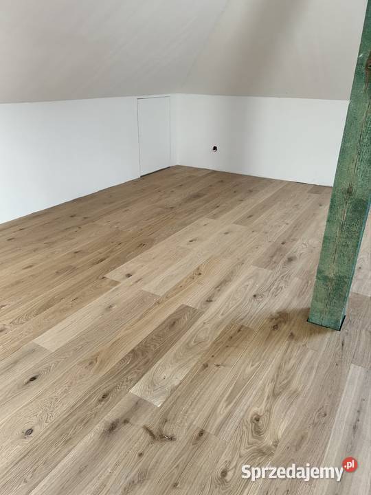 Deska dębowa 11x150x1330 Rustic Lakier Neutral Rzeszów