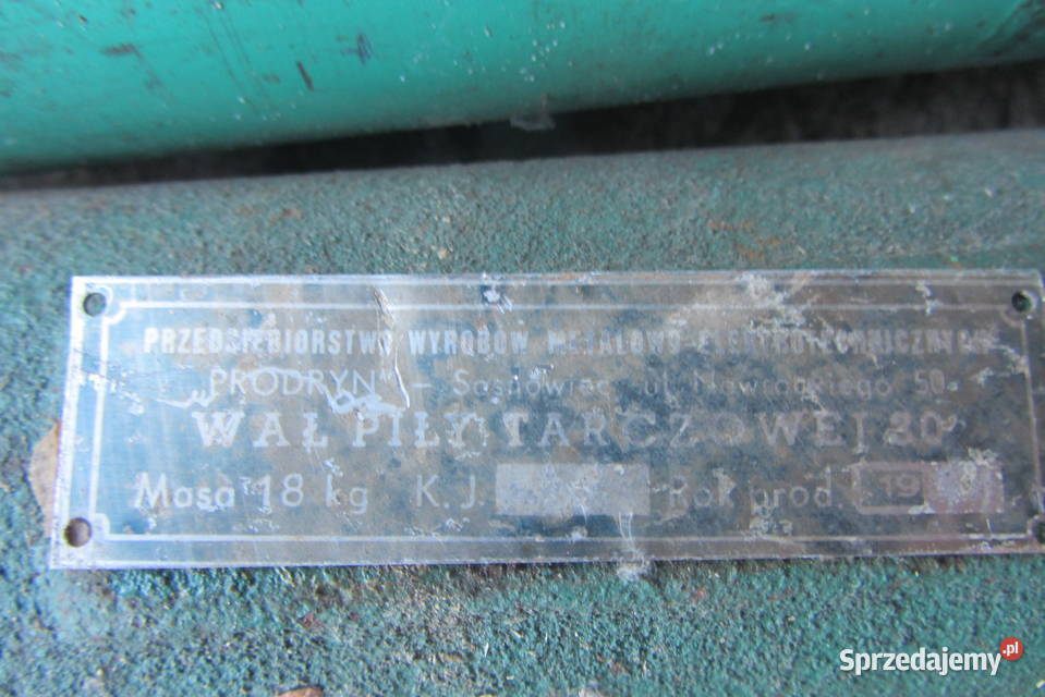 Wałek cyrkulatki krajzega lubelskie Biłgoraj