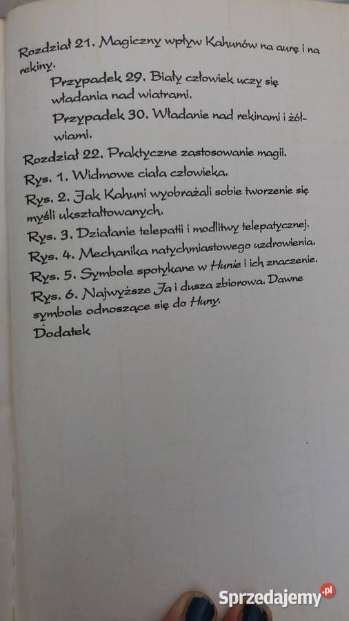 Magia kahunów Long książki Warszawa