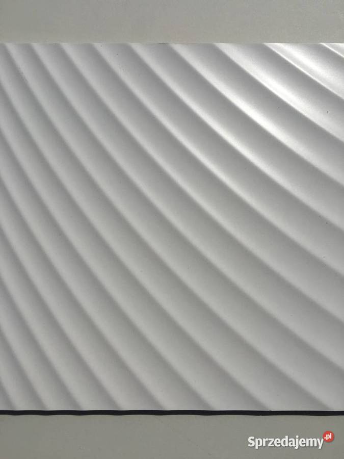 Glazura płytka ścienna raw wavy white str 30x90 Reguły