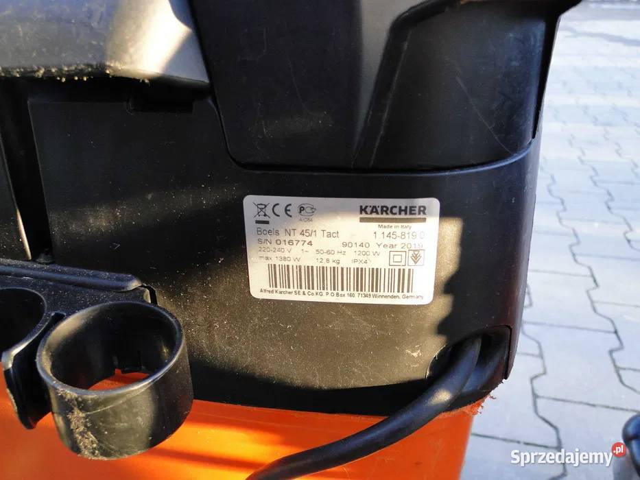 Odkurzacz Przemysłowy Budowlany KARCHER NT 451 z Łętownia