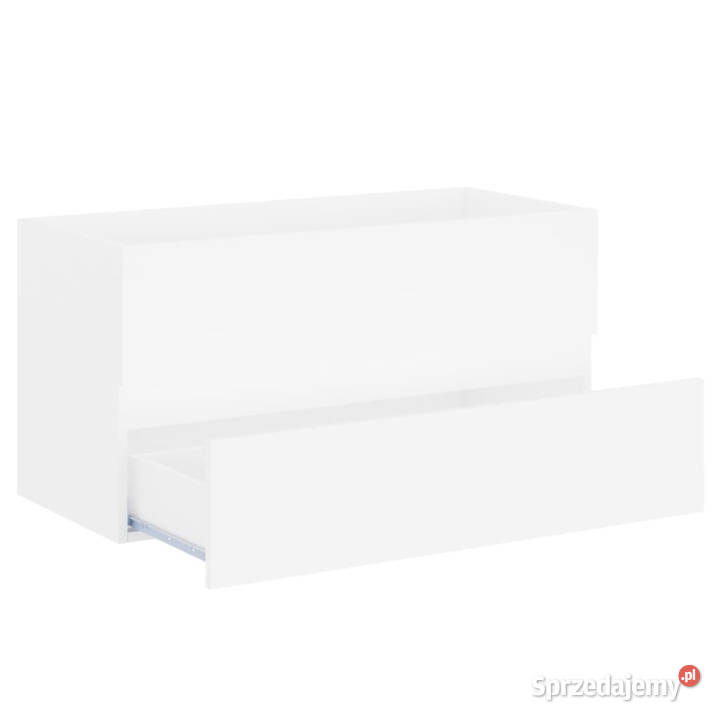 Szafka pod umywalkę biała 90x385x45 WM804755 mazowieckie Warszawa