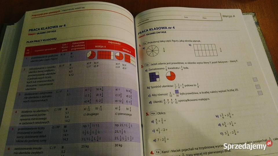 Matematyka Wokół Nas KLASA 4 PORADNIK Gdańsk