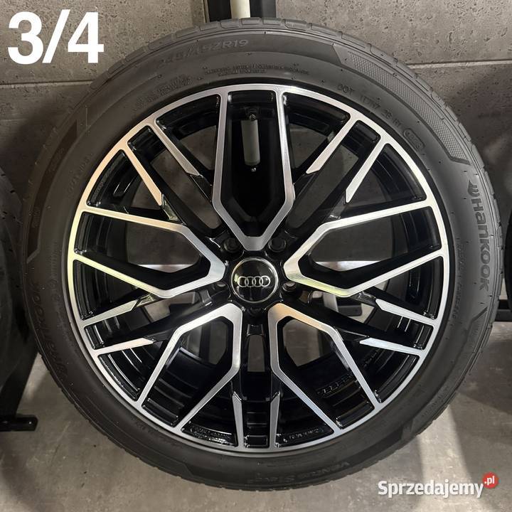 19 Audi A6 c8 c7 A7 A8 Q3 felgi koła komplet z Samochodowe Lubasz