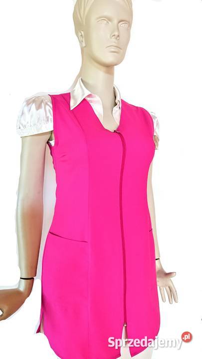 BEZRĘKAWNIK fartuch fryzjerski kosmetyczny S M L Gdańsk sprzedam