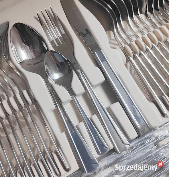 Sztućce Wiesenthal w kasecie 84 el połysk outlet łódzkie Łódź