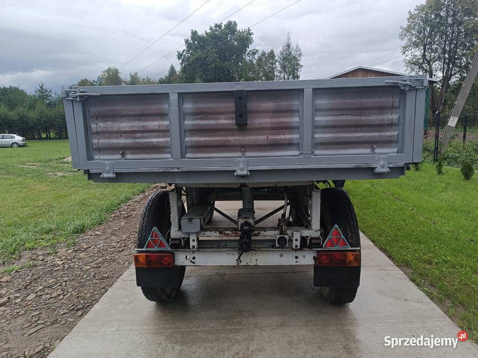 Przyczepa Sanok D732 Wywrotka Zarejestrowana nie Grybów