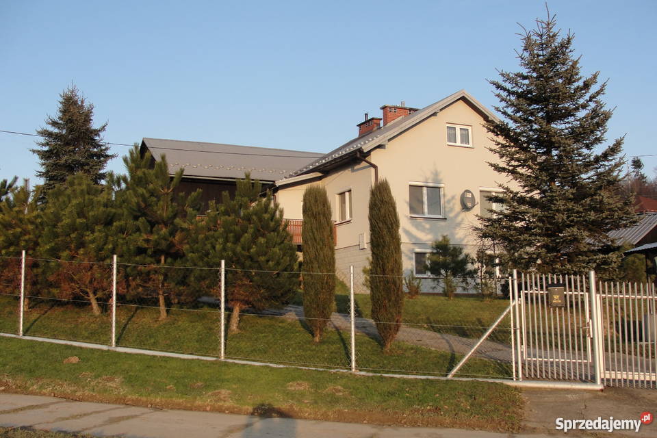 Dom Okazja Strzeszyn Biecz taras Strzeszyn