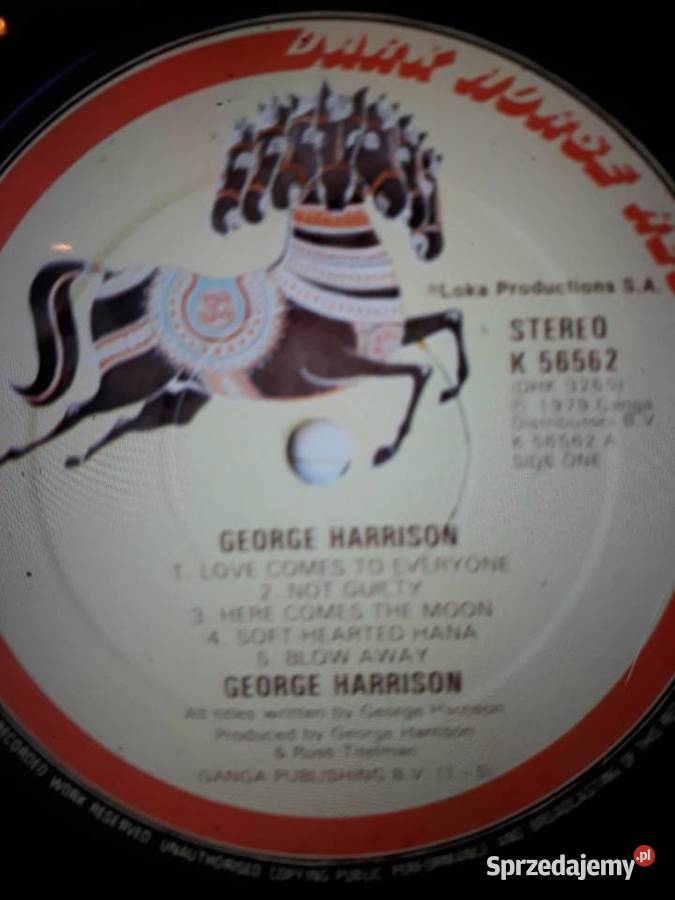 Archiwum rocka GEORGE HARRISON George Harrison Rzeszów sprzedam
