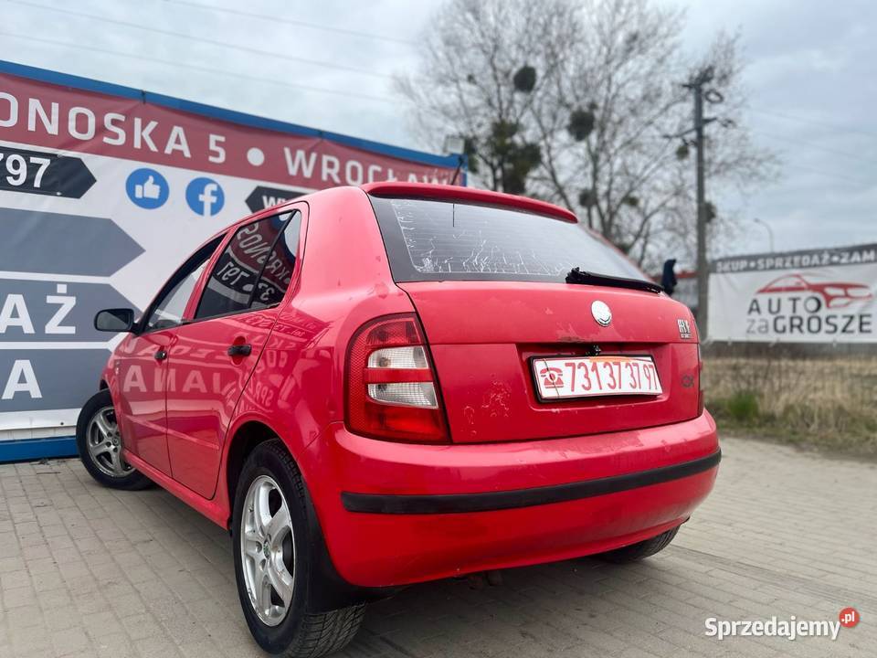Skoda Fabia 19 SDiDługie opłaty Alufelgi Wrocław