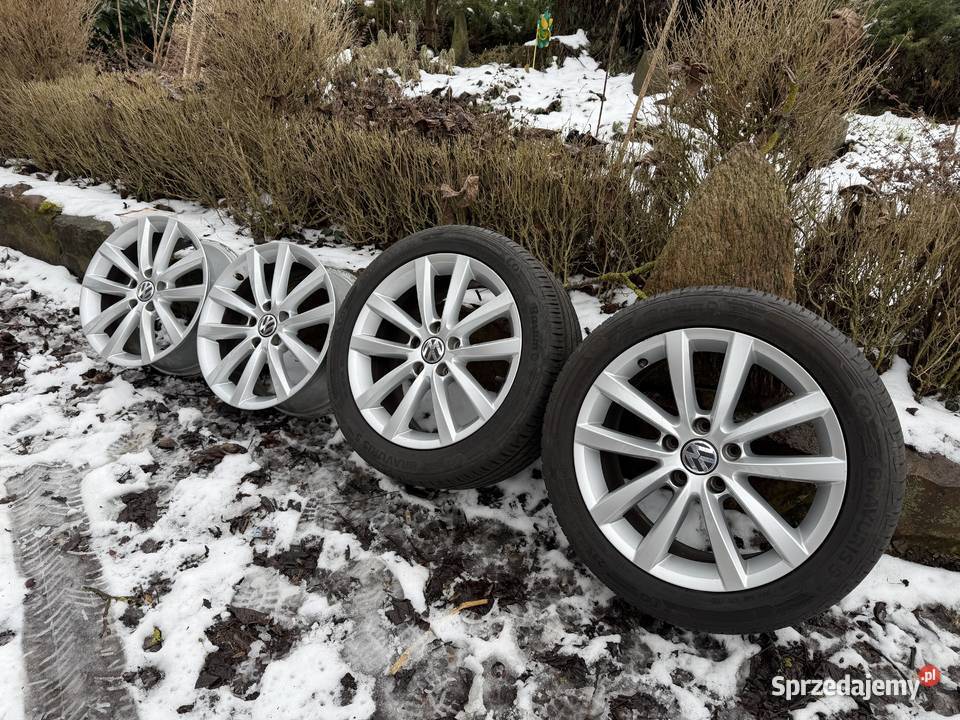 Alufelgi VW 17 5x112 Passat Golf Caddy Tiguan aluminiowe Góra