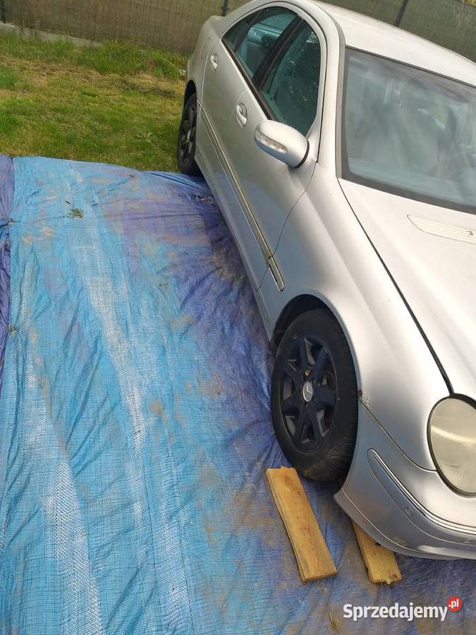 Mercedes w203 c240 caly na czesci zderzak Mikowice