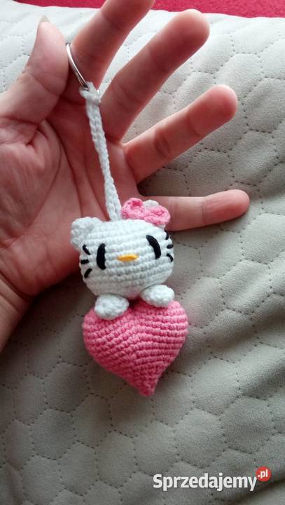 Hello Kitty brelok do kluczy zawieszka wykonana Łask sprzedam