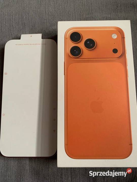 IPhone 17 pro cosmic orang 256 gb Iwanowice