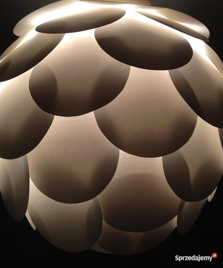 Lampa dekoracyjna Szyszka biała biały mazowieckie Radom sprzedam