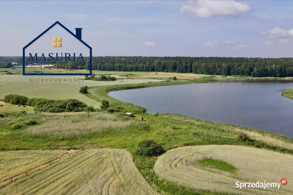 Wyjątkowa działka z linią brzegową jeziora warmińsko-mazurskie Dziarny