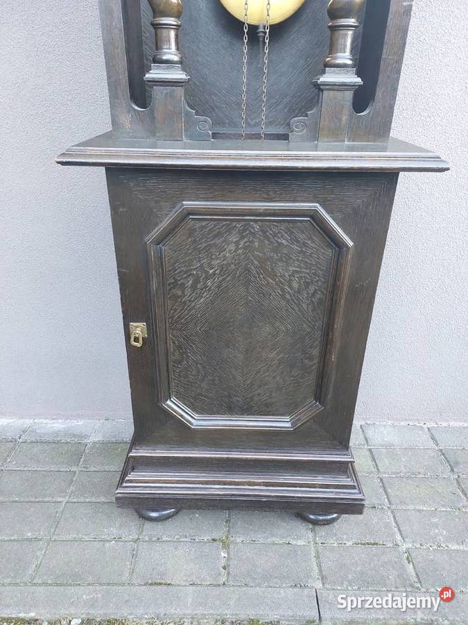 134 Stary zegar podłogowy Kienzle styl gdański pomorskie Tczew