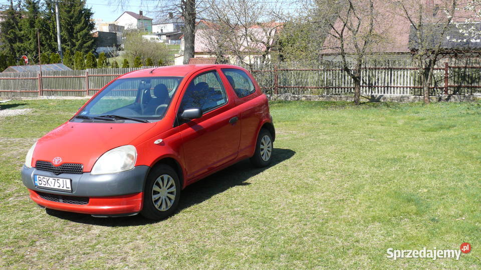 Toyota Yaris 2003r 10 benzyna manualna podlaskie Sokółka