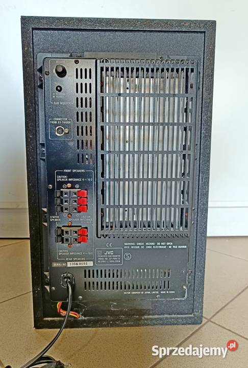 Subwoofer JVC PWA 10 Słuchawki i głośniki