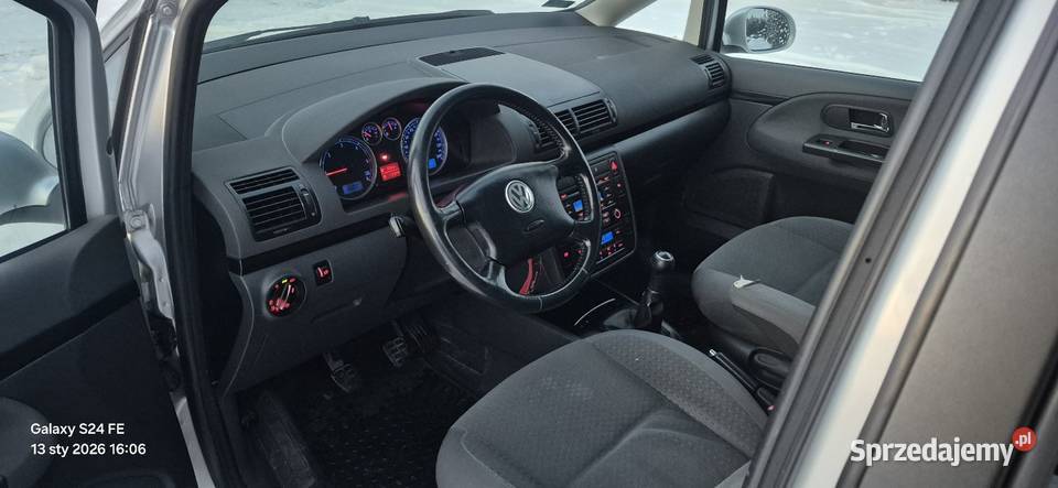 VW Sharan 2009r LIFT 7miejsc 20 TDI 140 Xenon kupiony w polskim salonie Sharan Nasielsk