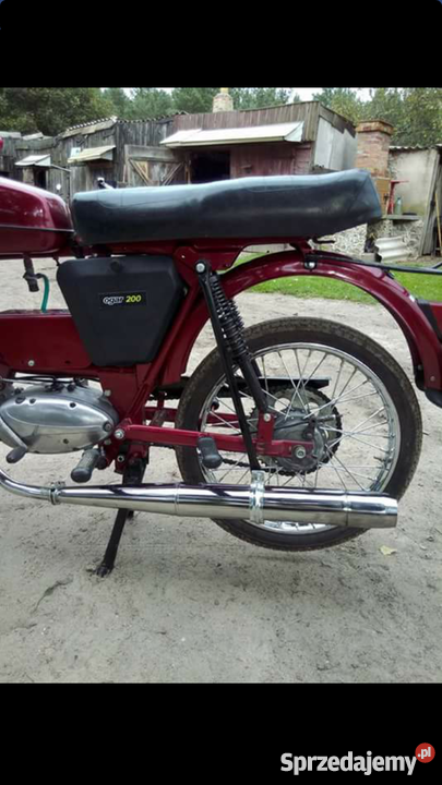 Romet ogar 200 renowacji Simson chart WSK MZ Rok produkcji 1985 Lubiewo