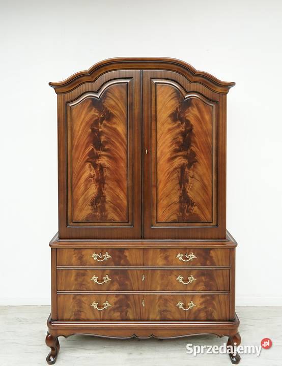 Zabytkowa szafa chippendale Szwecja lata 50te Meble Jerka
