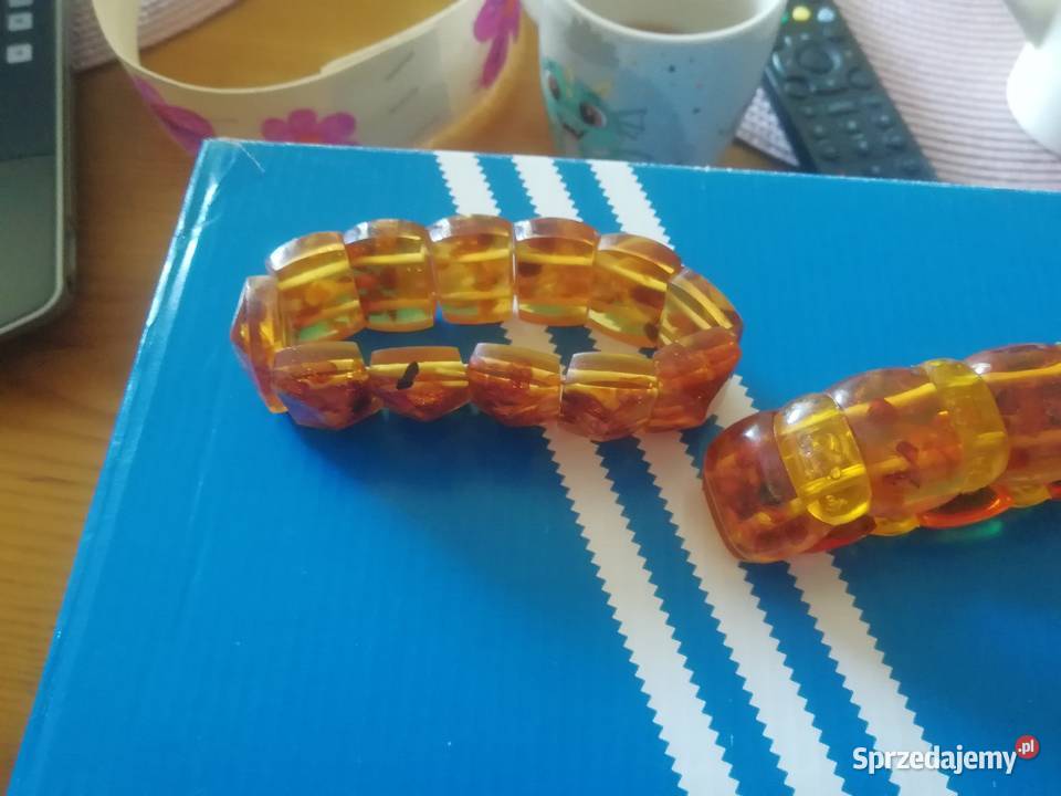 Bransoletki z bursztynu Dla kobiet Dodatki Łódź