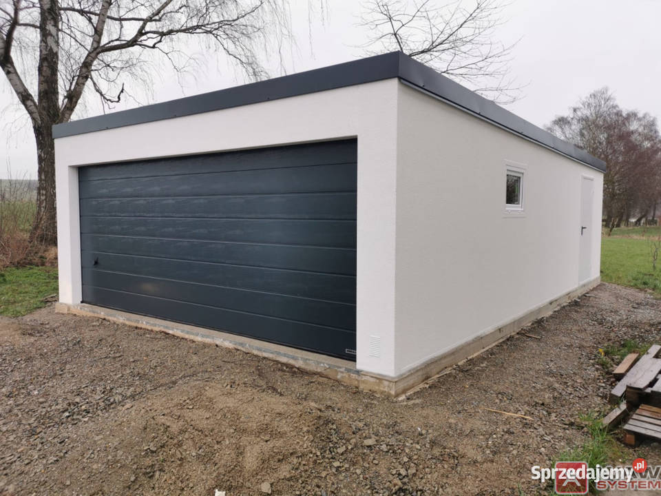 Garaż tynkowany blaszany na zgłoszenie Opole sprzedam
