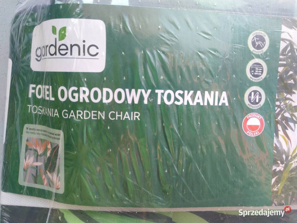 NAJTANIEJ Fotel Ogrodowy Składany z Zabrze sprzedam