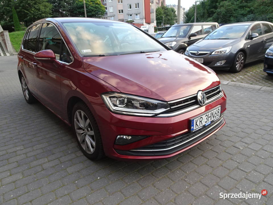 VW GOLF SPORTSVAN Facelifting Zarejestrowany w Polsce Kraków