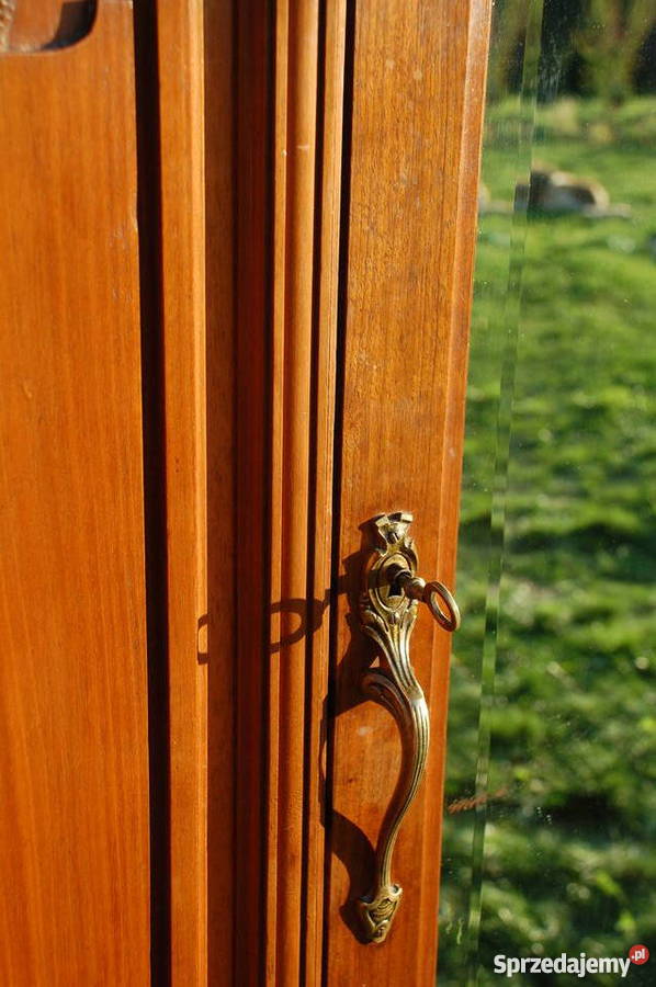 Francuska piękna szafa z kryształowym lustrem z lubelskie Lublin