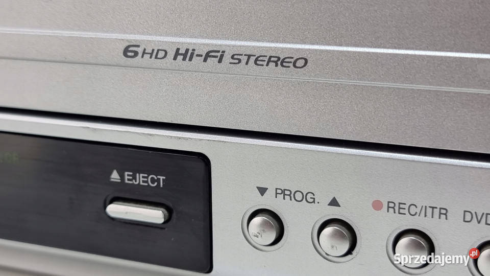 TCM 6 głowic Video magnetowid VHS DVD Międzychód
