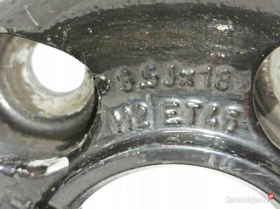 FELGA ALUMINIOWA R18 5X112 ET45 OC57MM 85JX18