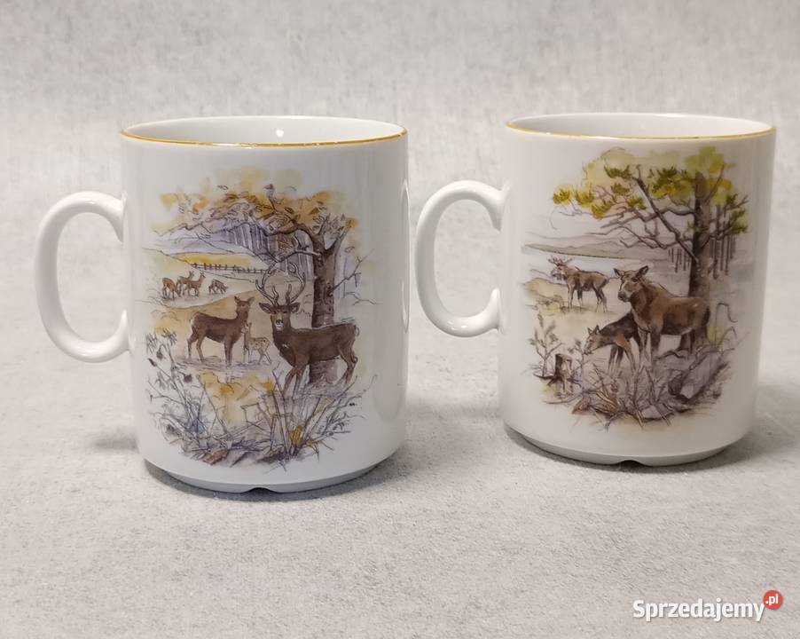 TETTAU Kubek do kawy Kubki Motyw Myśliwski Kraków