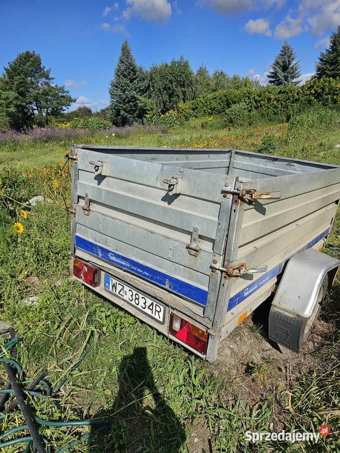 Przyczepa niewiadow Burtowe i plandeki Święcice