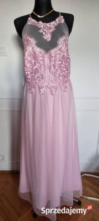 Sprzedam sukienkę różową koronkową 4648 Białystok